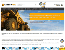 Tablet Screenshot of hydraulik24-fluidtechnik.de